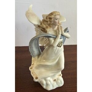 Y2K Vtg Enesco Vatican Nativity Special Millennium Angel 751235M Limited Edit.